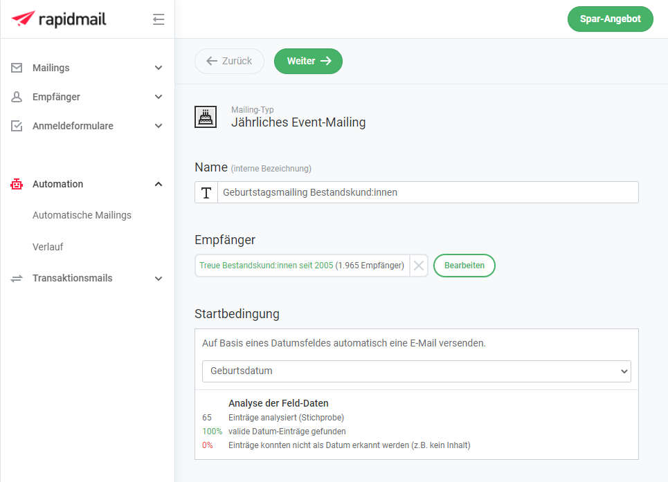 Bild 2 - Startbedingungen für rapidmail E-Mail-Automation festlegen.PNG