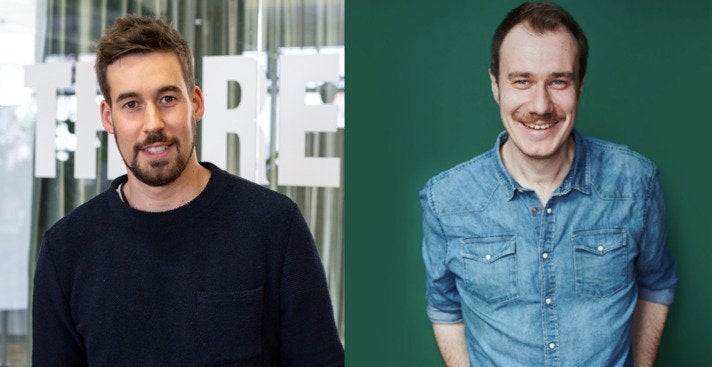 Philip Papendieck, CEO von Intermate, und Philipp Wolff, Co-Founder von Truemates