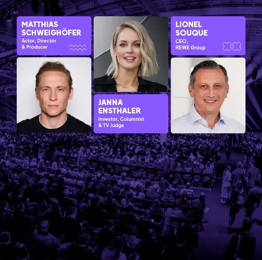 OMR27 Speakerdrop: Matthias Schweighöfer, Janna Ensthaler, Lionel Souque