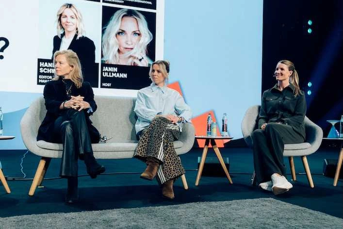 OMR26 Speakerinnen Katharina Brunsendorf, Saskia Bruysten & Hannah Schwär