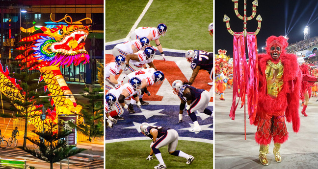 Das chinesische Neujahrsfest, Super Bowl oder Karneval in Rio sind Hochphasen für die Werbeindustrie.