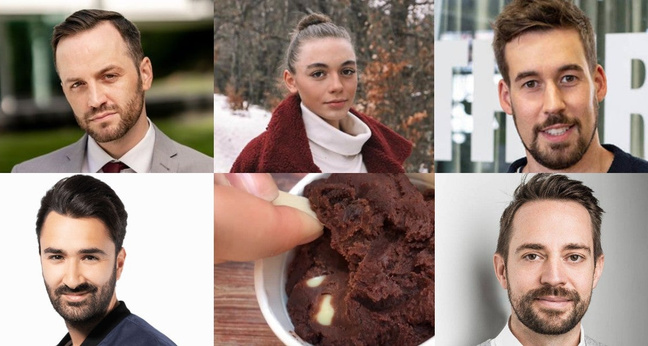 Zu Gast im Tiktok-Special: Herr Anwalt, Tina Neumann, Philip Papendieck, Mark Mühürcüoglu und Thomas Wlazik (v.o.l.)