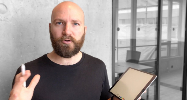 Paperlike-Gründer Jan Sapper