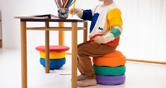 Das Startup Joboo verzichtet bei Produktfotos seiner "Stapelsteine" ganz bewusst auf das Zeigen von Kindergesichtern. Foto: Joboo