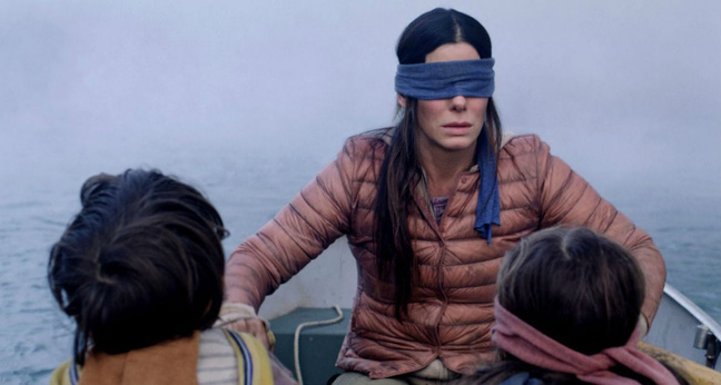 Sandra Bullock in Bird Box