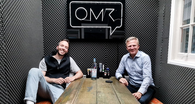 Sportfive-COO Philipp Hasenbein mit Philipp Westermeyer