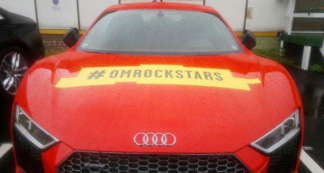 Wetten, Ihr seht diesen Flitzer zum ersten Mal auf unserer Rockstars Aftershow?