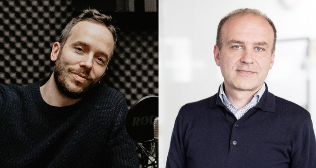 Jochen Krisch (rechts) und Philipp Westermeyer