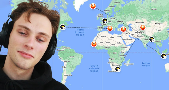 Geoguessr Google Maps Game Georainbolt OMR