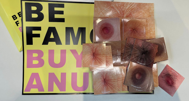 Anusticker Aufkleber