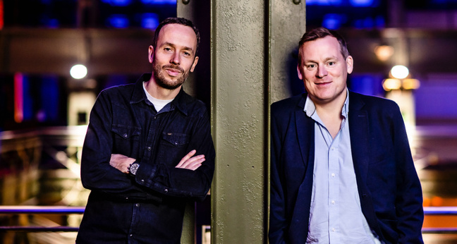 Philipp Westermeyer und Sven Schmidt sprechen im Podcast über das OMR Festival und aktuelle Themen aus der Startup-Welt. Foto: Anne Orthen