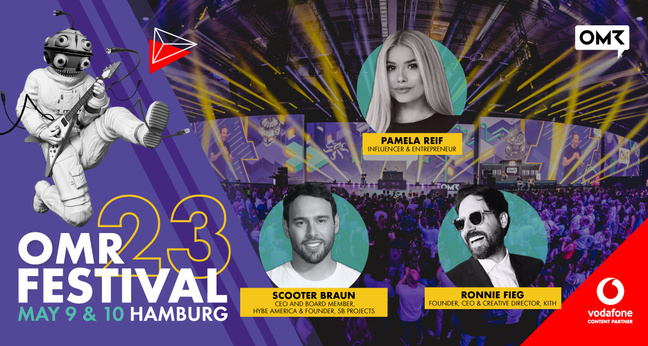 Die Speaker des OMR Festivals 2023