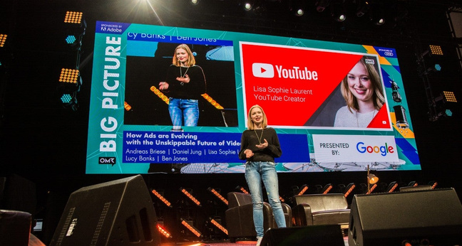 YouTube on Stage beim OMR Festival 2018