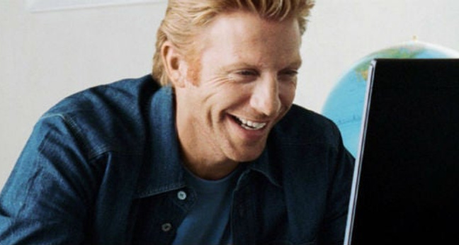 "Bin ich schon drin?" – So warb Boris Becker in den späten 90er Jahren für den Internetzugang von AOL in Deutschland