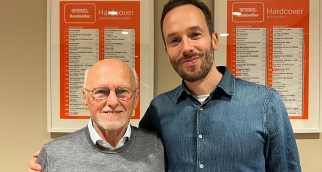 Dirk Roßmann und Philipp Westermeyer beim Treffen in Großburgwedel. Foto: OMR