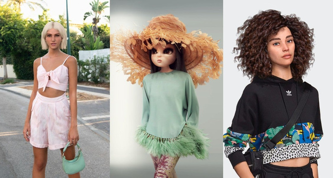 Virtuelle Influencerinnen Ella, Noonoouri und Zoe