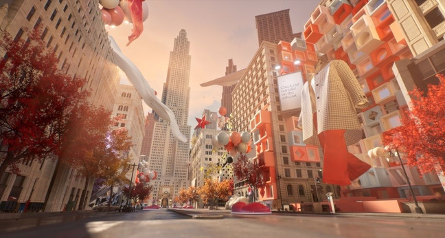 Shoppen in einer Metaverse-Version von New York: Die Welt, die Journee für die US-Kaufhauskette Macy's entwickelt hat