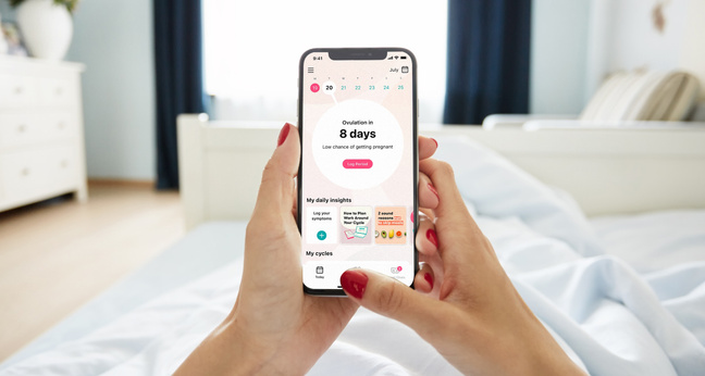 Die App Flo hat weltweit Millionen Nutzerinnen