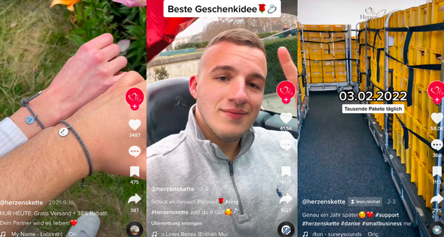 OMR Herzenskette Leon Michel