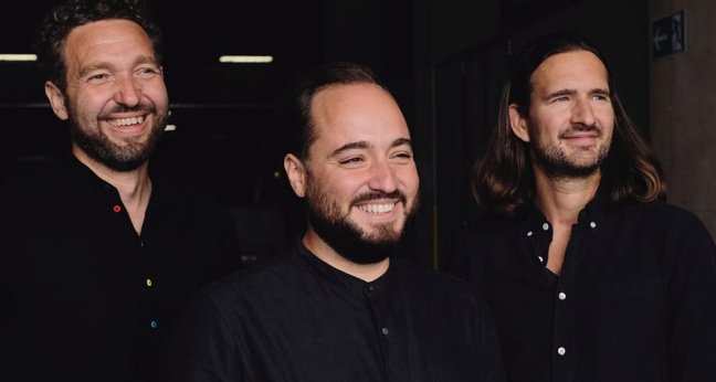 Martin Kaelble, Benjamin Mateev und Axel Bard Bringéus (von links) haben Informed gegründet. Foto: Informed