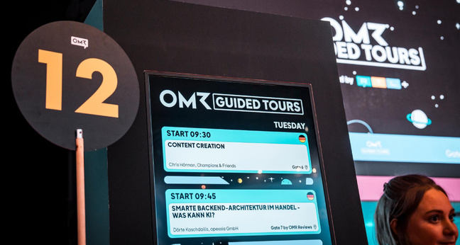 Guided Tours Bewerbung OMR25