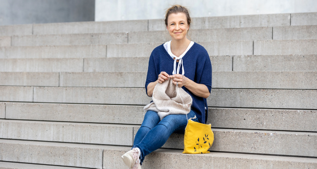 Maschenfein-Gründerin Marisa Nöldeke