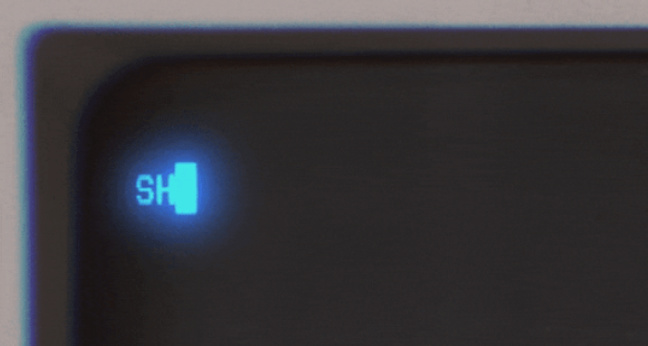 Computerbildschirm: KI stellt eine Frage