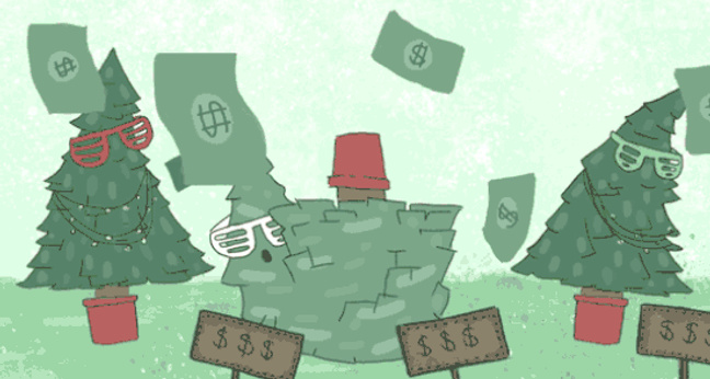 christmas_tree_out_of_dollar_bills_partying