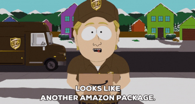 Amazon Staples UPS