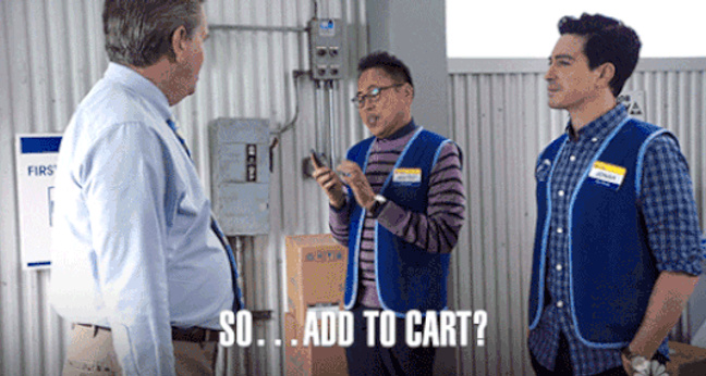 GIF: Organic Shopping