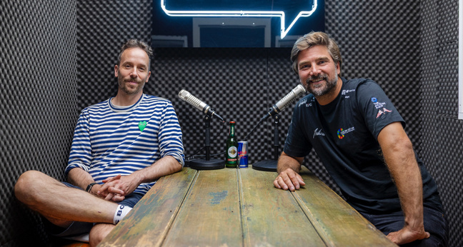 Philipp Westermeyer und Boris Herrmann