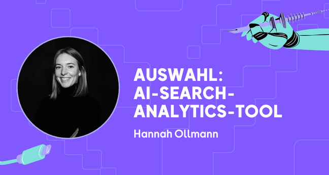 Auswahl Ai-Search-Analytics-Tool