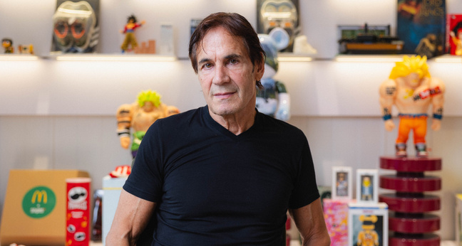 Jean-Remy von Matt nach der Podcast-Aufnahme im Hamburger Jung von Matt-Büro.