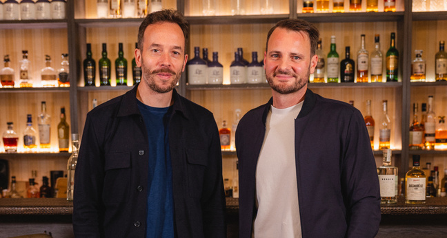 Philipp Westermeyer und Oliver Schwegmann trafen sich bei einem Event zur Live-Aufnahme. 