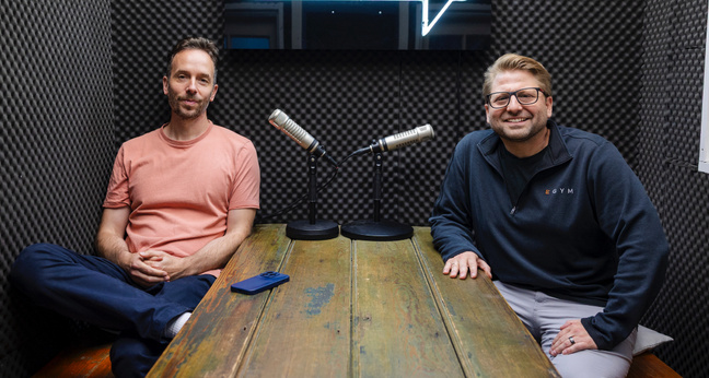 OMR-Gründer Philipp Westermeyer und Egym-Gründer Philipp Roesch-Schlanderer