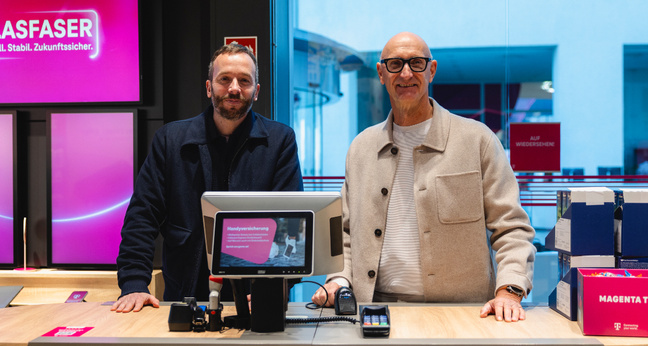 OMR-Gründer Philipp Westermeyer besuchte Telekom-Chef Tim Höttges in Bonn. Foto: OMR