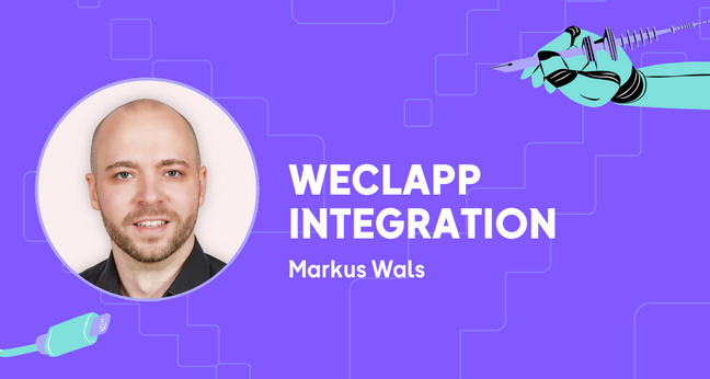 Markus Wals weclapp Integration