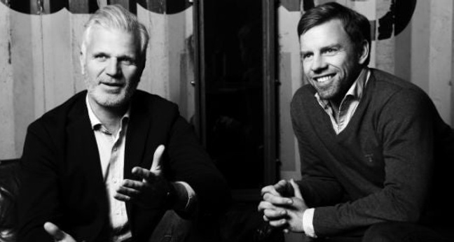 thjnk Co-Gründer und Vorstand Michael Trautmann (links) und Facelift-Geschäftsführer Benjamin Schroeter