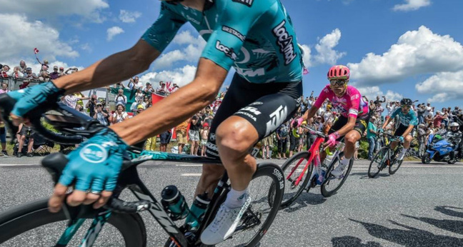 Die zweite Etappe der Tour de France führte 2022 in Dänemark von Roskilde nach Nybord. Foto: Tour de France