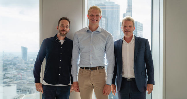 Philipp Westermeyer traf Oliver Zeidler und Christian Sewing in Frankfurt 