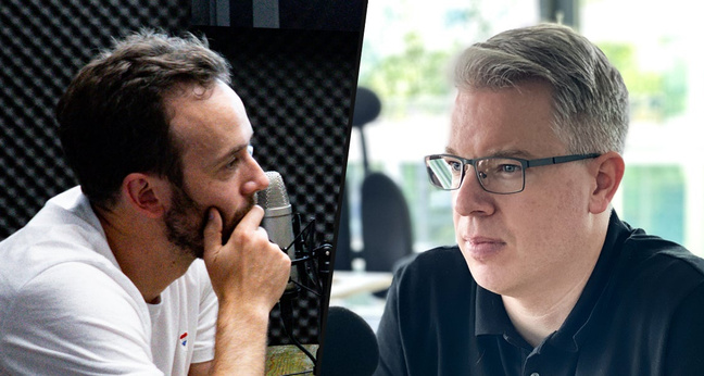 Frank Thelen (r.) und Philipp Westermeyer