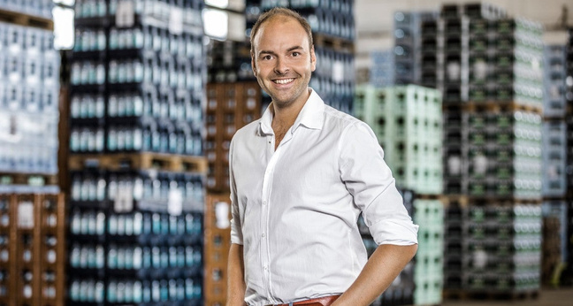 Flaschenpost-CEO Stephen Weich