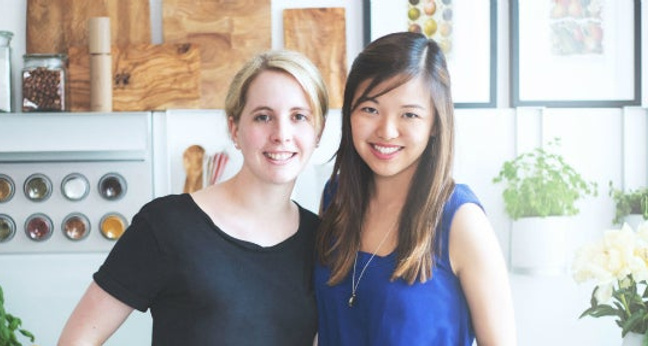 Verena Hubertz und Mengting Gao von Kitchen Stories im OMR Podcast