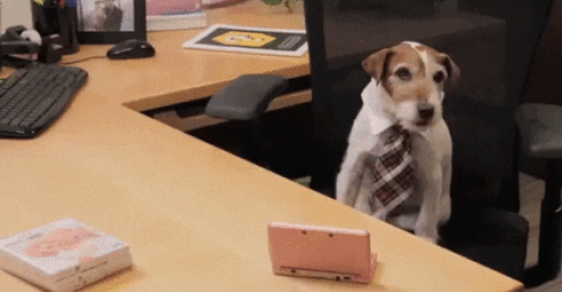 GIF: Moderner Arbeitsplatz