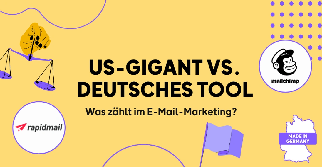rapidmail vs. Mailchimp im Vergleich