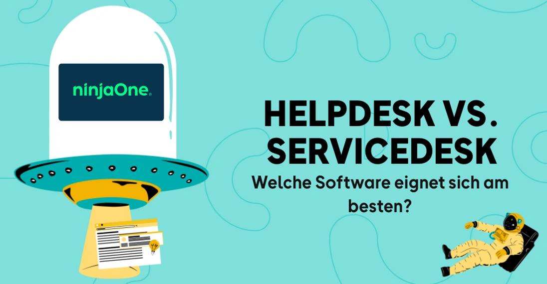 Helpdesk vs. Servicedesk Titelbild