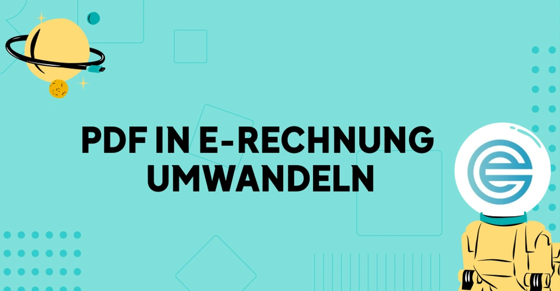 Titelbild: PDF in e-rechnung umwandeln ebill