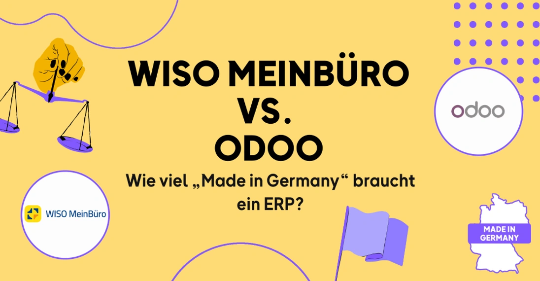 Made in Germany WISO MeinBüro vs Odoo