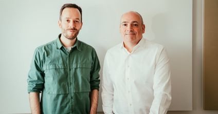 OMR-Gründer Philipp Westermeyer traf Hapag-Lloyd-Chef Rolf Habben Jansen in Hamburg zur Aufnahme. Foto: Rikkert Aussems