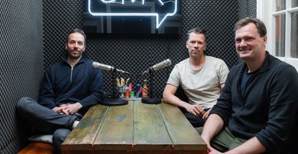 Philipp Westermeyer, Jan Bechler und Alex Graf in Hamburg nach der Aufnahme